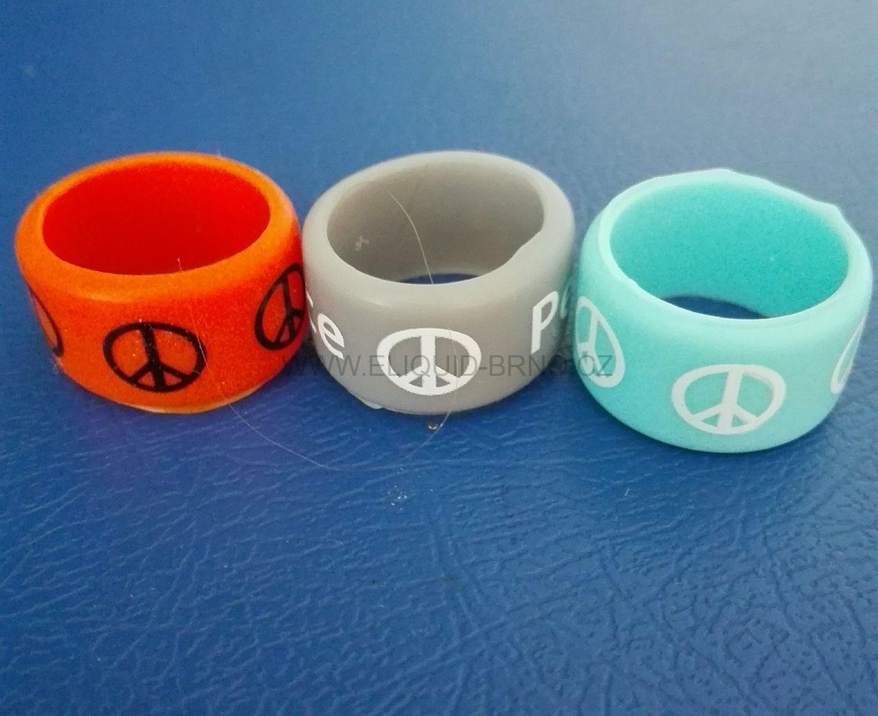 Dekorativní kroužek 19mm - fialový