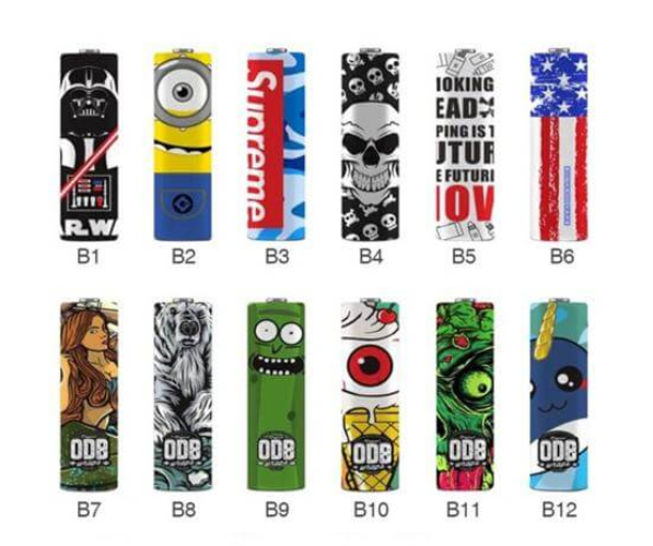 Smršťovací fólie na baterii 20700/21700 B8