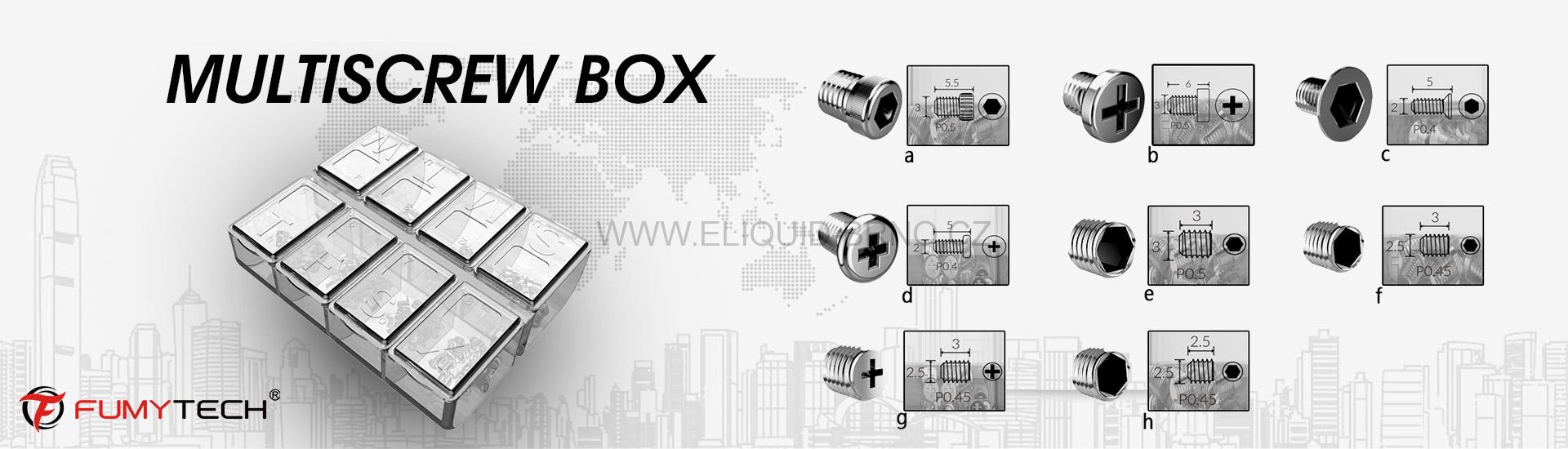 Fumytech - náhradní šroubek (typ g)