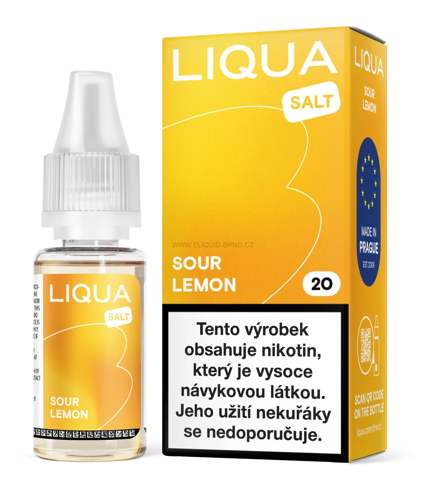Liqua Salt Sour Lemon 10ml/10mg