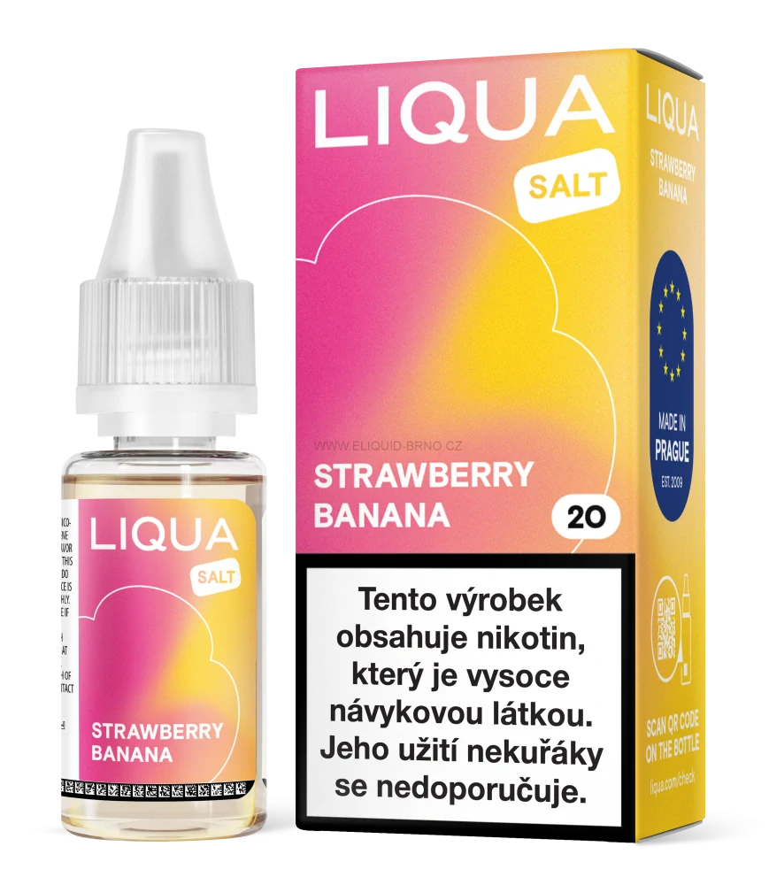 Liqua Salt Strawberry Banana 10ml/20mg