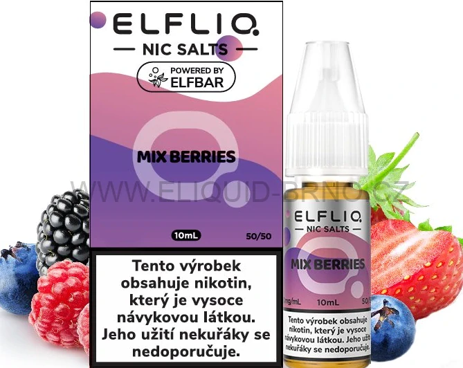 ELFLIQ Nic.Salt Mixed Berries 10ml/20mg
