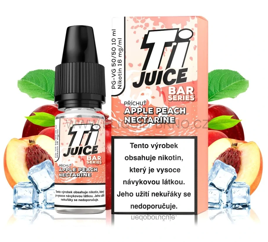 TI JUICE BAR SERIES - Apple Peach Nectarine NIC SALT 16 MG
