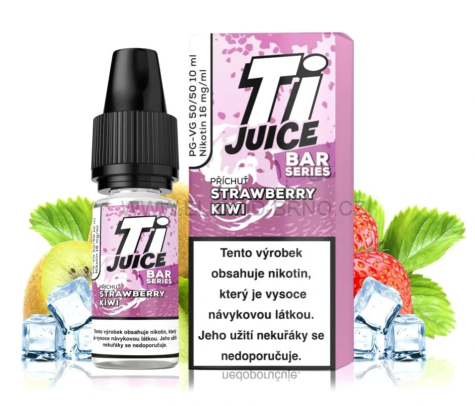 TI JUICE BAR SERIES - Strawberry Kiwi NIC SALT 16 MG