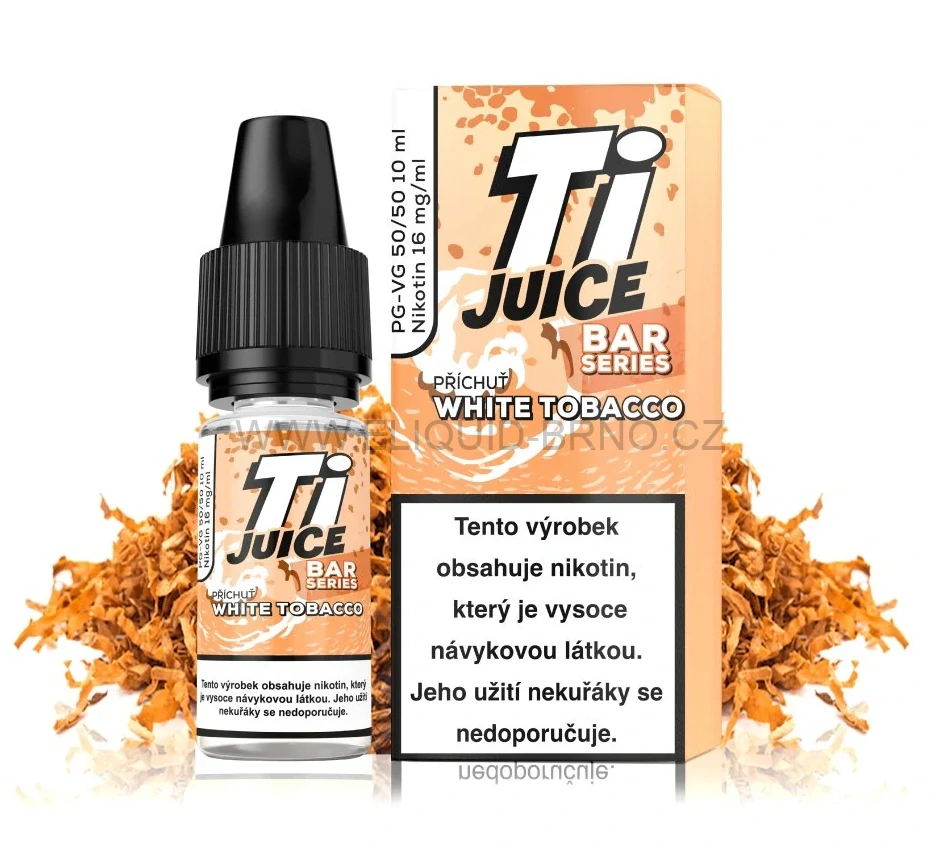 TI JUICE BAR SERIES - White Tobacco NIC SALT 16 MG