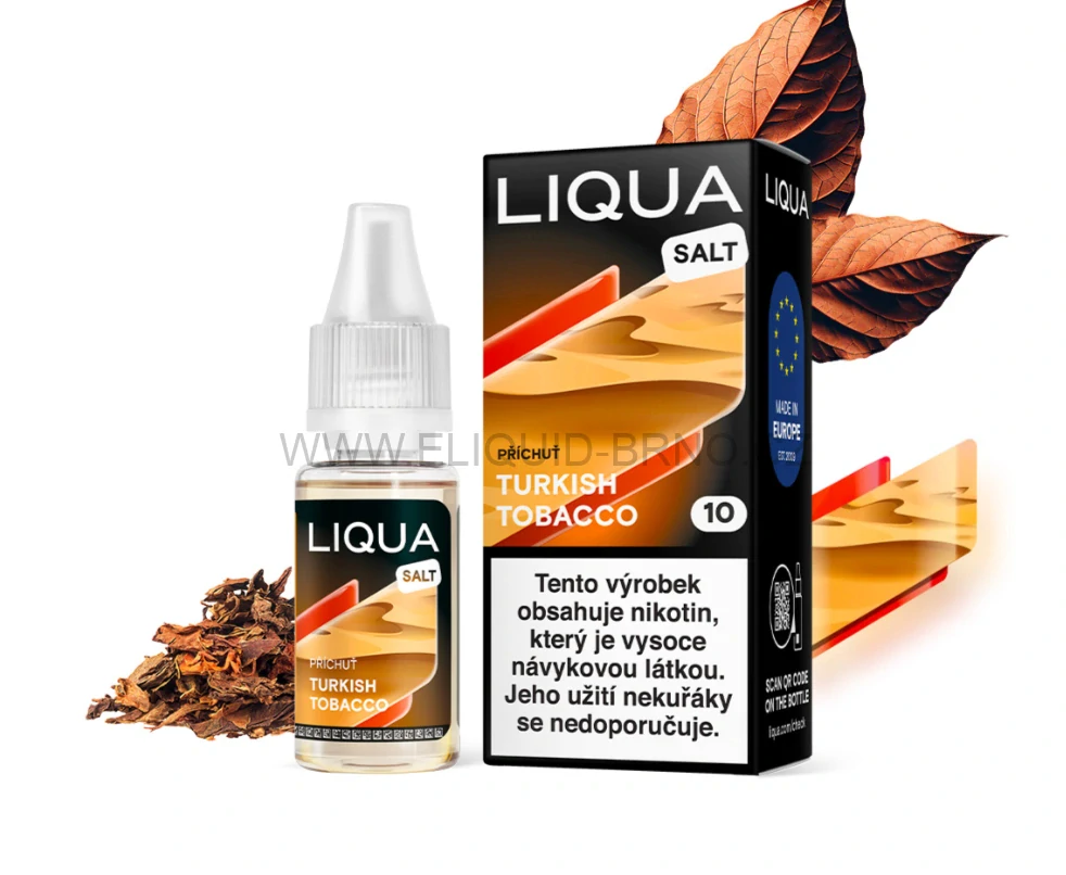 Liqua Salt Turkish Tobacco 10ml/20mg