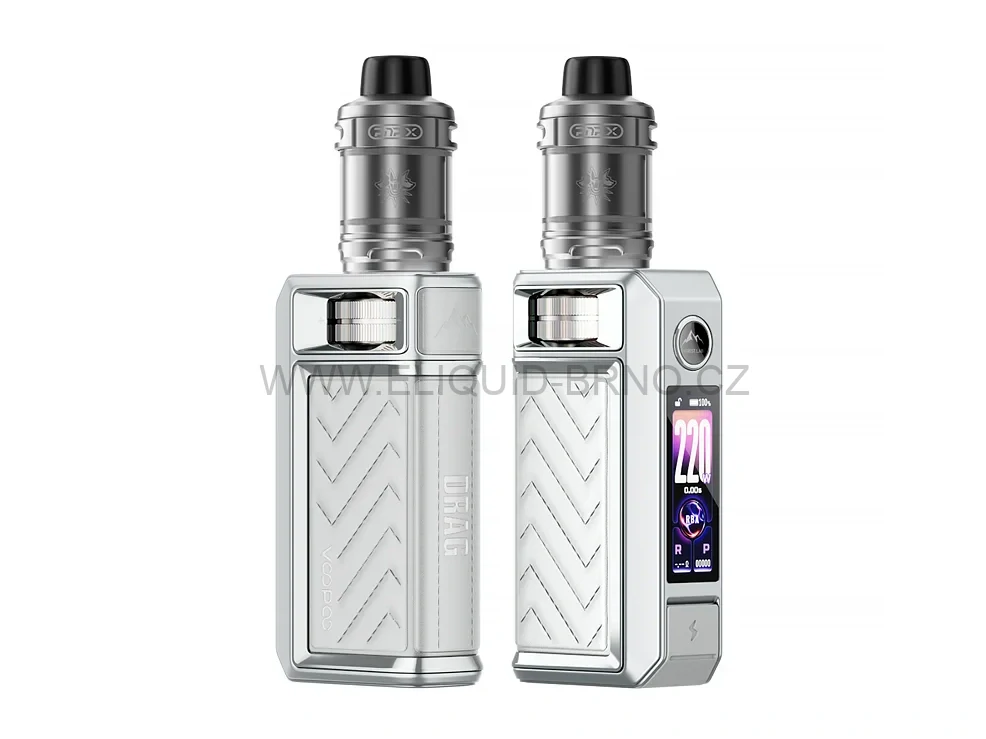 Voopoo Drag 6 Kit s UFORCE X Tank 2ml Silver