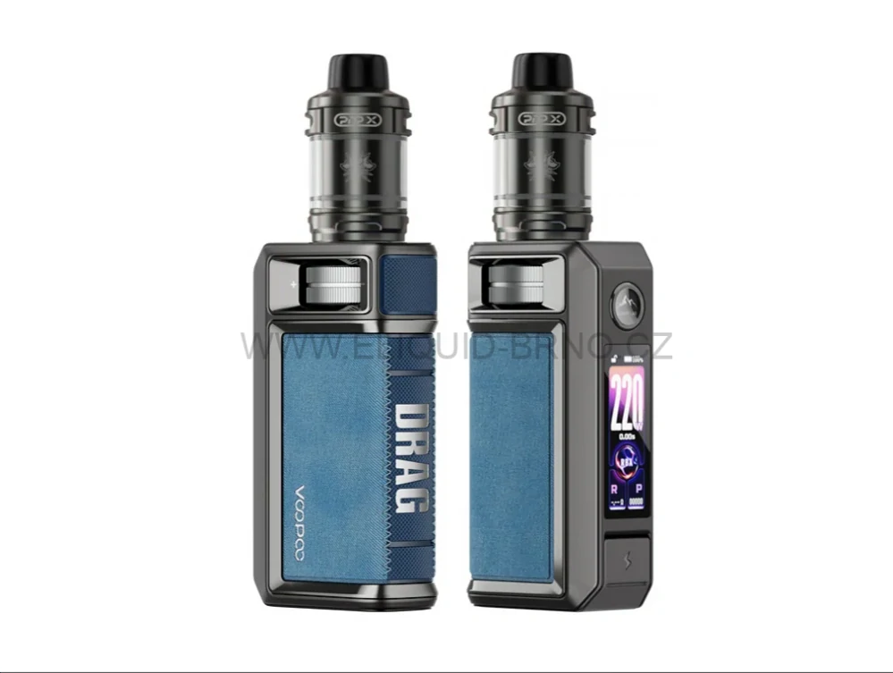 Voopoo Drag 6 Kit s UFORCE X Tank 2ml Metal Gray