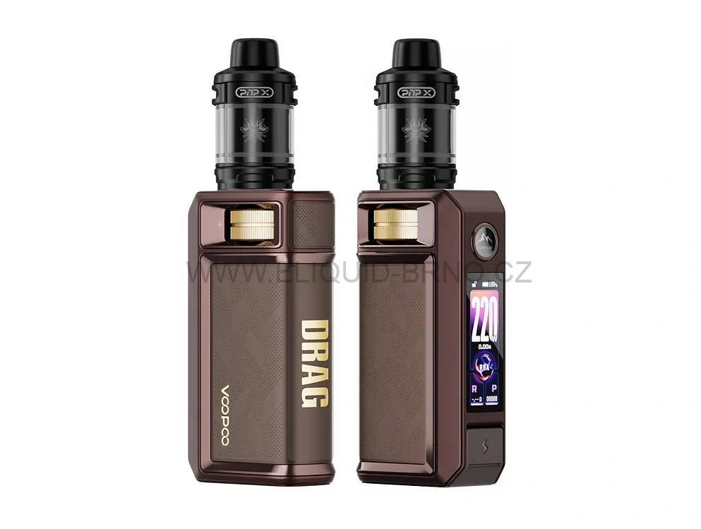 Voopoo Drag 6 Kit s UFORCE X Tank 2ml Brown