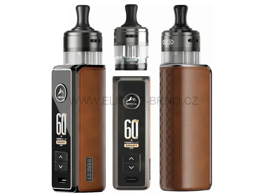 Voopoo Drag S3 Pod Kit Brown
