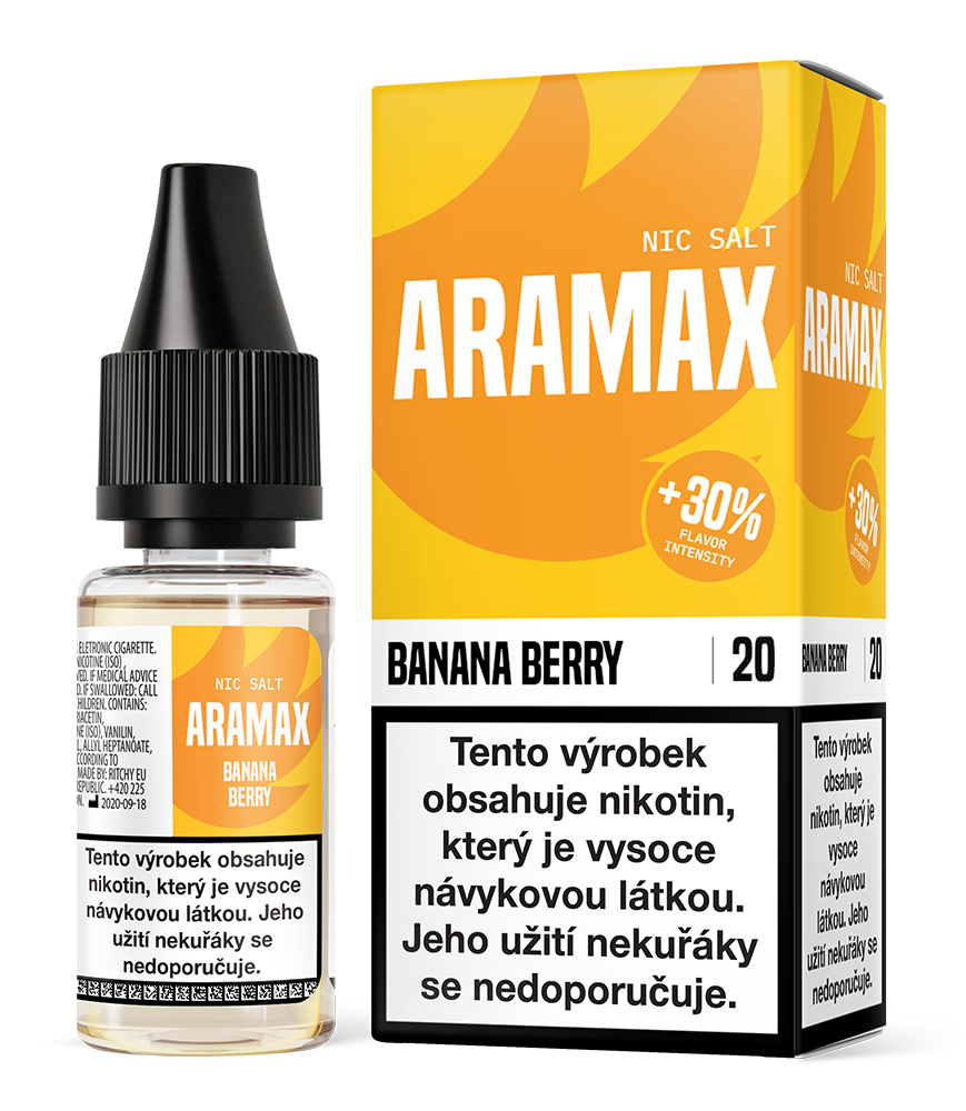 Aramax Salt 10 ml Banana Berry 10