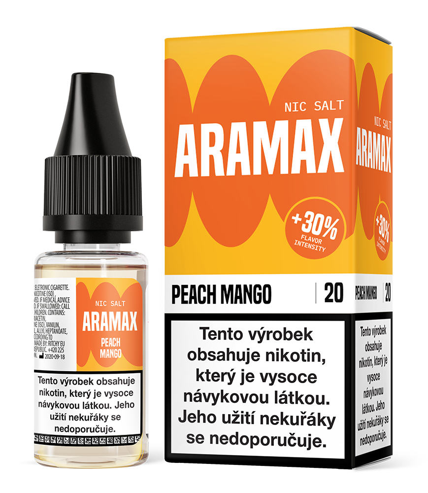 Aramax Salt 10 ml Peach Mango 10