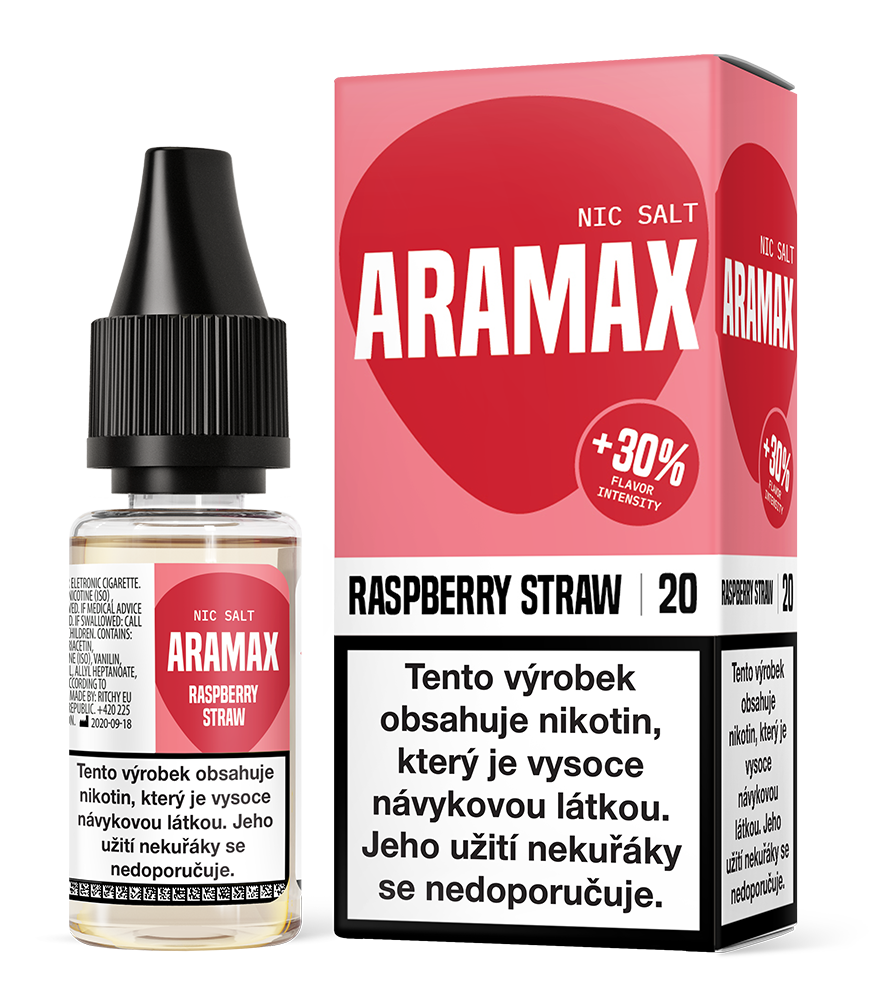 Aramax Salt 10 ml Raspberry Strawberry 10