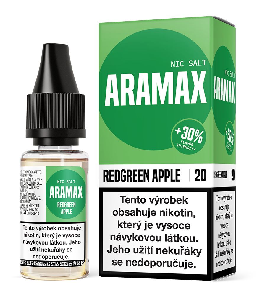 Aramax Salt 10 ml RedGreen Apple 10