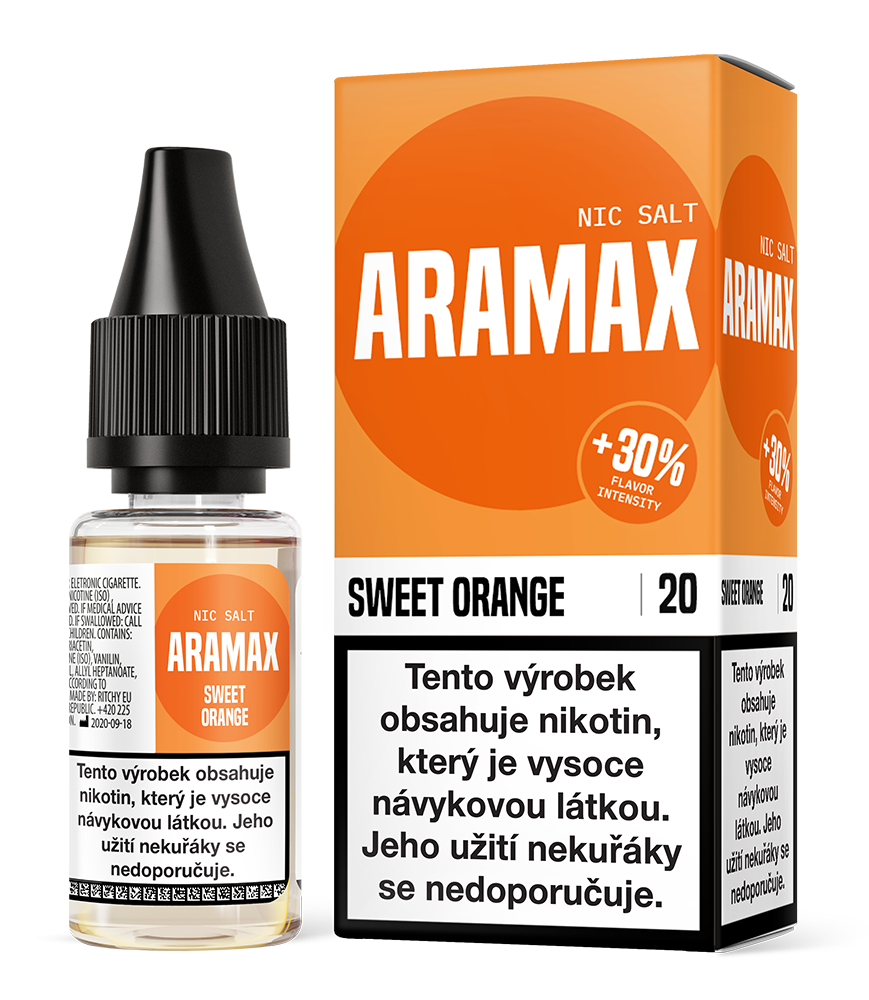 Aramax Salt 10 ml Sweet Orange 10