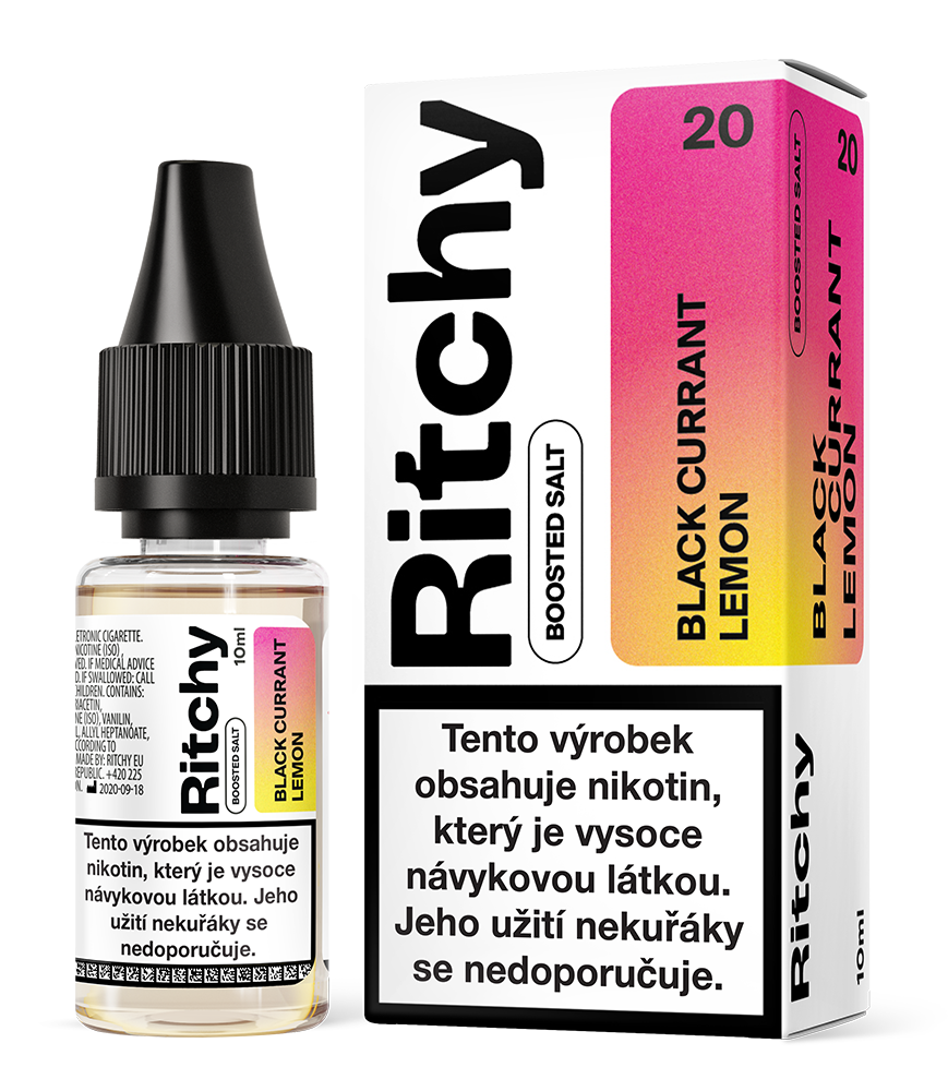 Ritchy Salt 10ml Black Currant Lemon 10