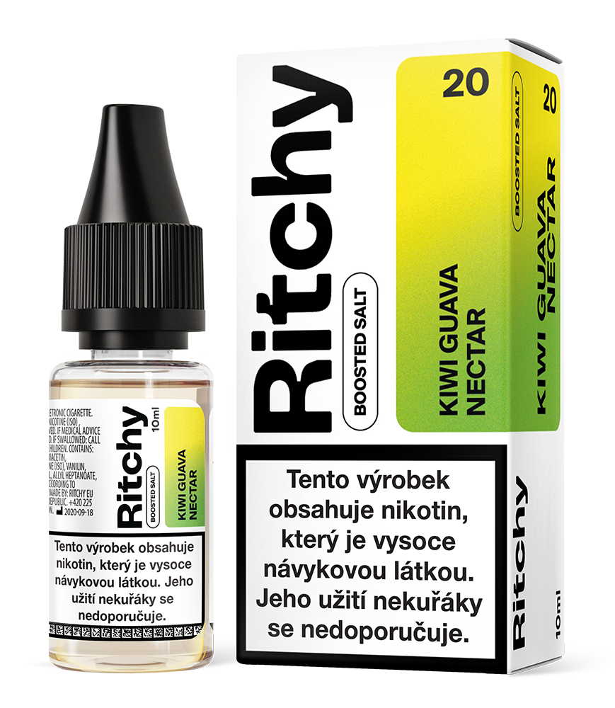 Ritchy Salt 10ml Kiwi Guava Nectar 10