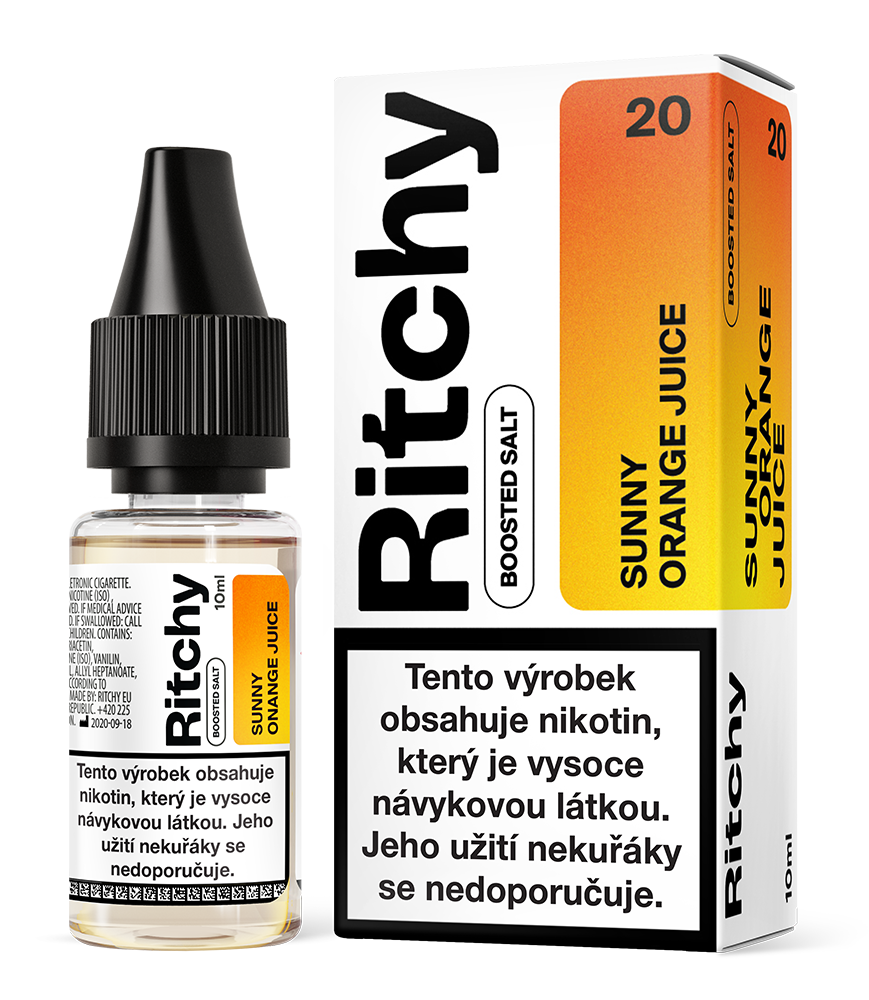 Ritchy Salt 10ml Sunny Orange Juice 10