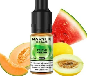 MARYLIQ Nic SALT Triple Melon Ice 10ml/20mg