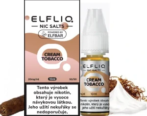ELFLIQ Nic.Salt Cream Tobacco 10ml/20mg