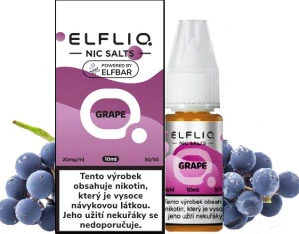 ELFLIQ Nic.Salt Grape 10ml/20mg