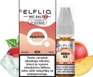 ELFLIQ Nic.Salt Peach Ice 10ml/20mg