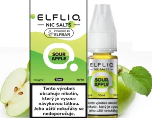 ELFLIQ Nic.Salt Sour Apple 10ml/10mg