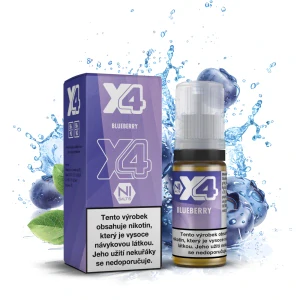 X4 Bar Juice Blueberry 10ml/10mg