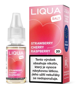 Liqua Salt Strawberry Cherry Raspberry 10ml/10mg