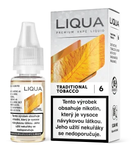 Liqua Traditional Tobacco 10ml/3mg