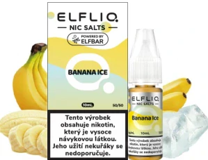 ELFLIQ Nic.Salt Banana Ice 10ml/10mg