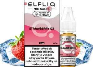 ELFLIQ Nic.Salt Strawberry Ice 10ml/10mg