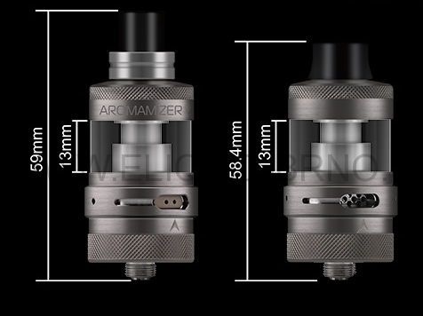 Steam Crave Aromamizer Lite RTA V1,5 23mm black