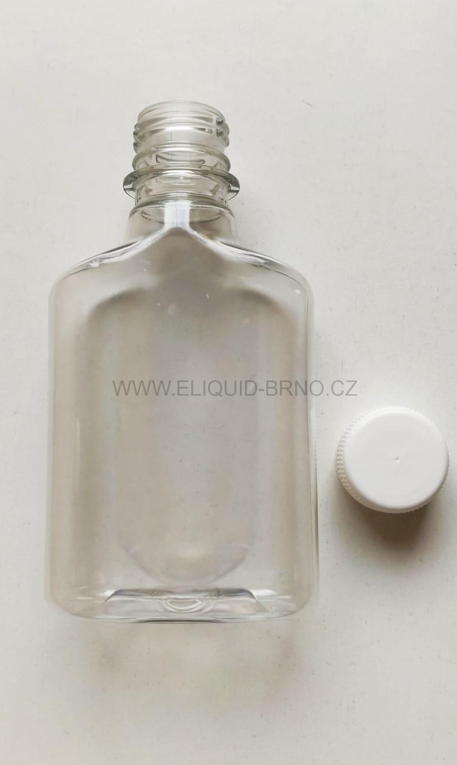 Lahvička s uzávěrem 200 ml (placatka)
