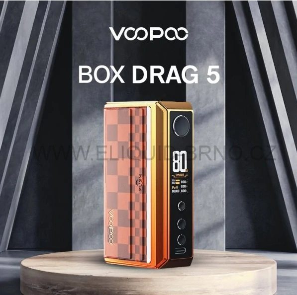 Voopoo Drag 5 177W mod - Sunset Orange