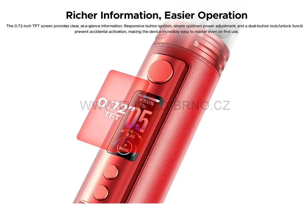 Voopoo Drag H40 Pro Pod Kit Cocoa Red