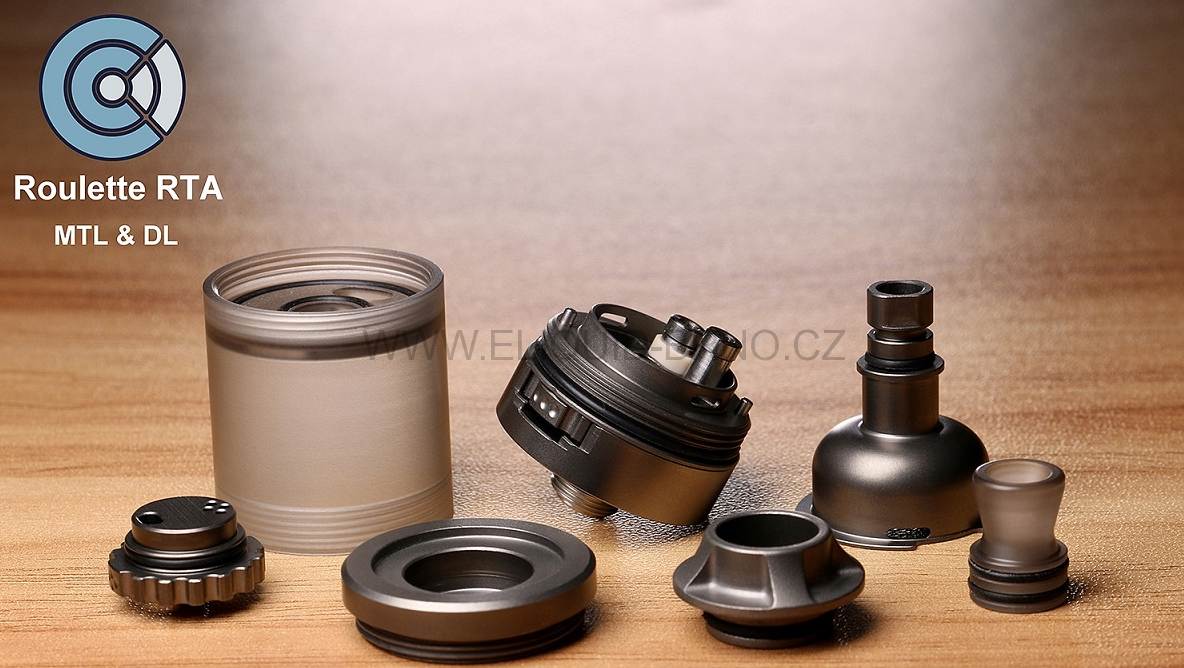 Across Vape Roulette RTA 22mm gunmetal