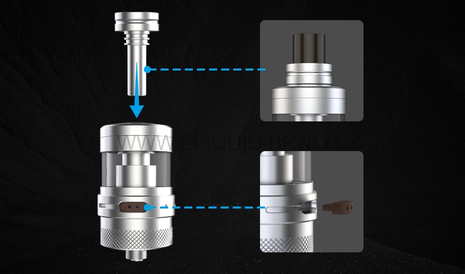 Steam Crave Aromamizer Lite RTA V1,5 23mm black
